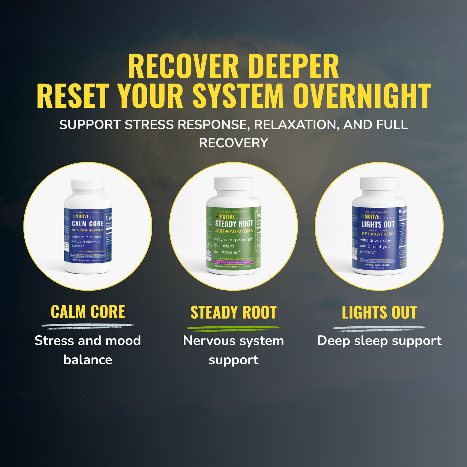 Sleep + Stress Recovery Stack
