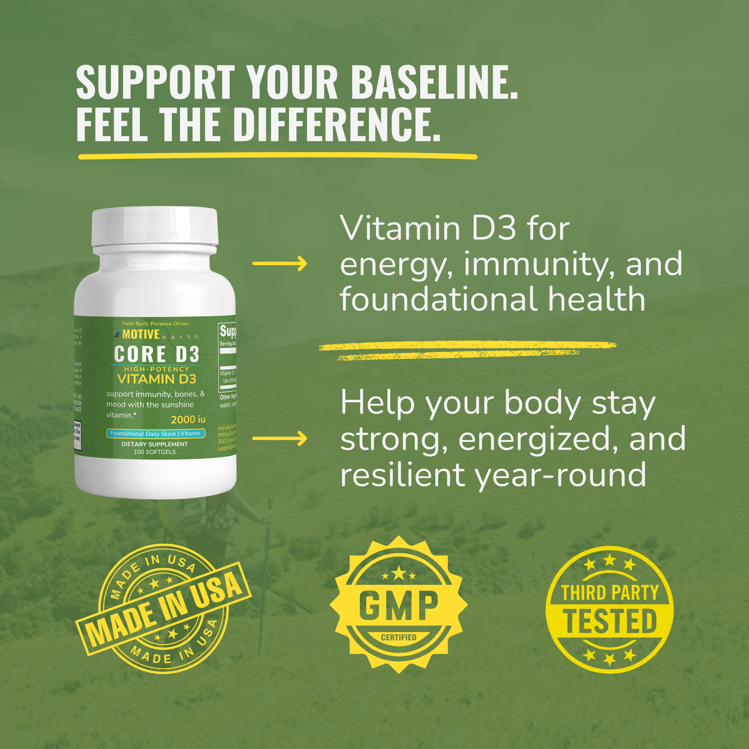 Core D3 — Vitamin D3