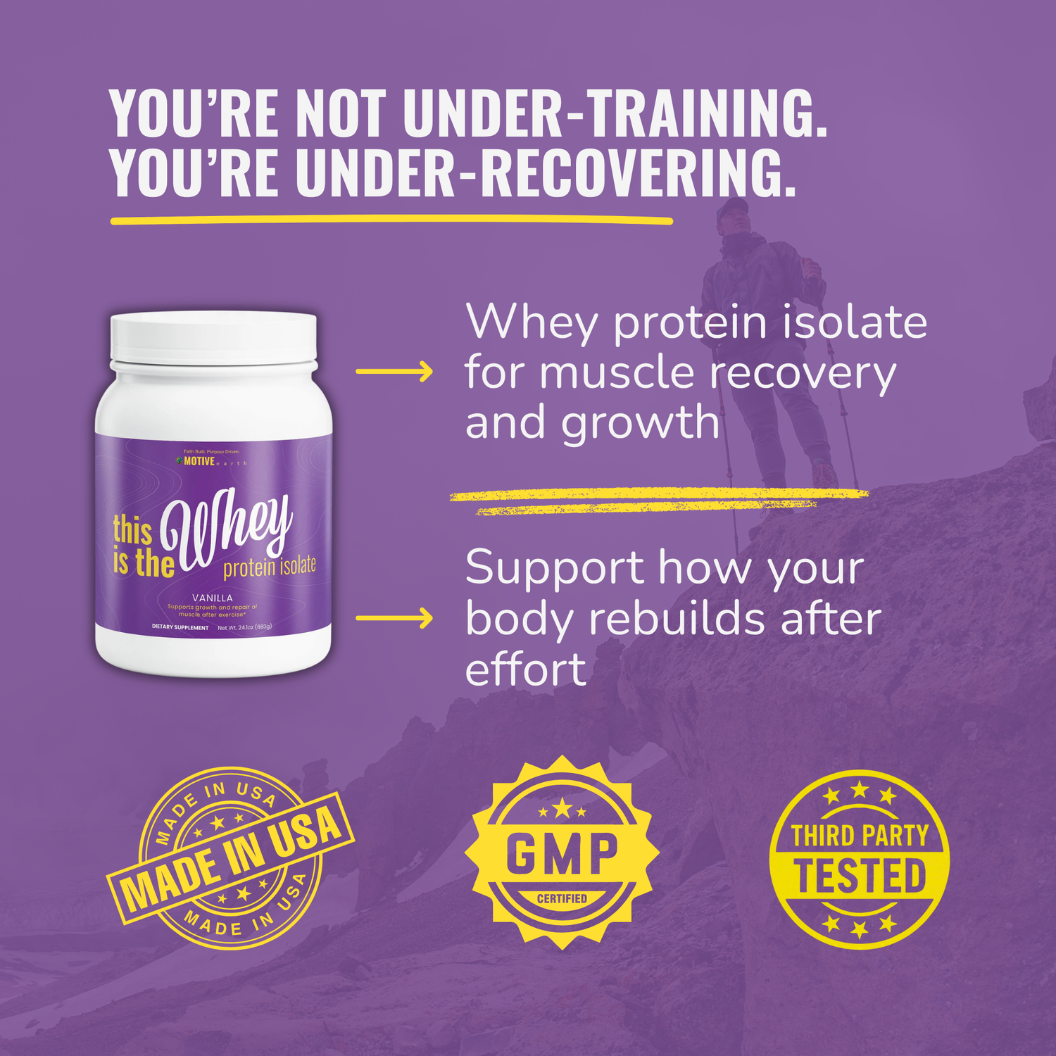 This is the Whey — Whey Protein Isolate (Vanilla)