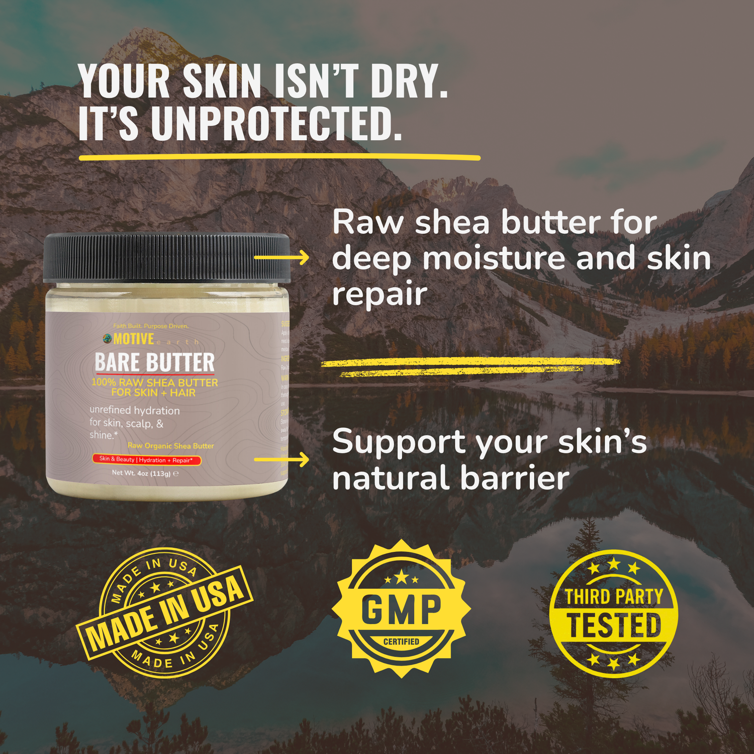 Bare Butter — Raw Shea Moisture