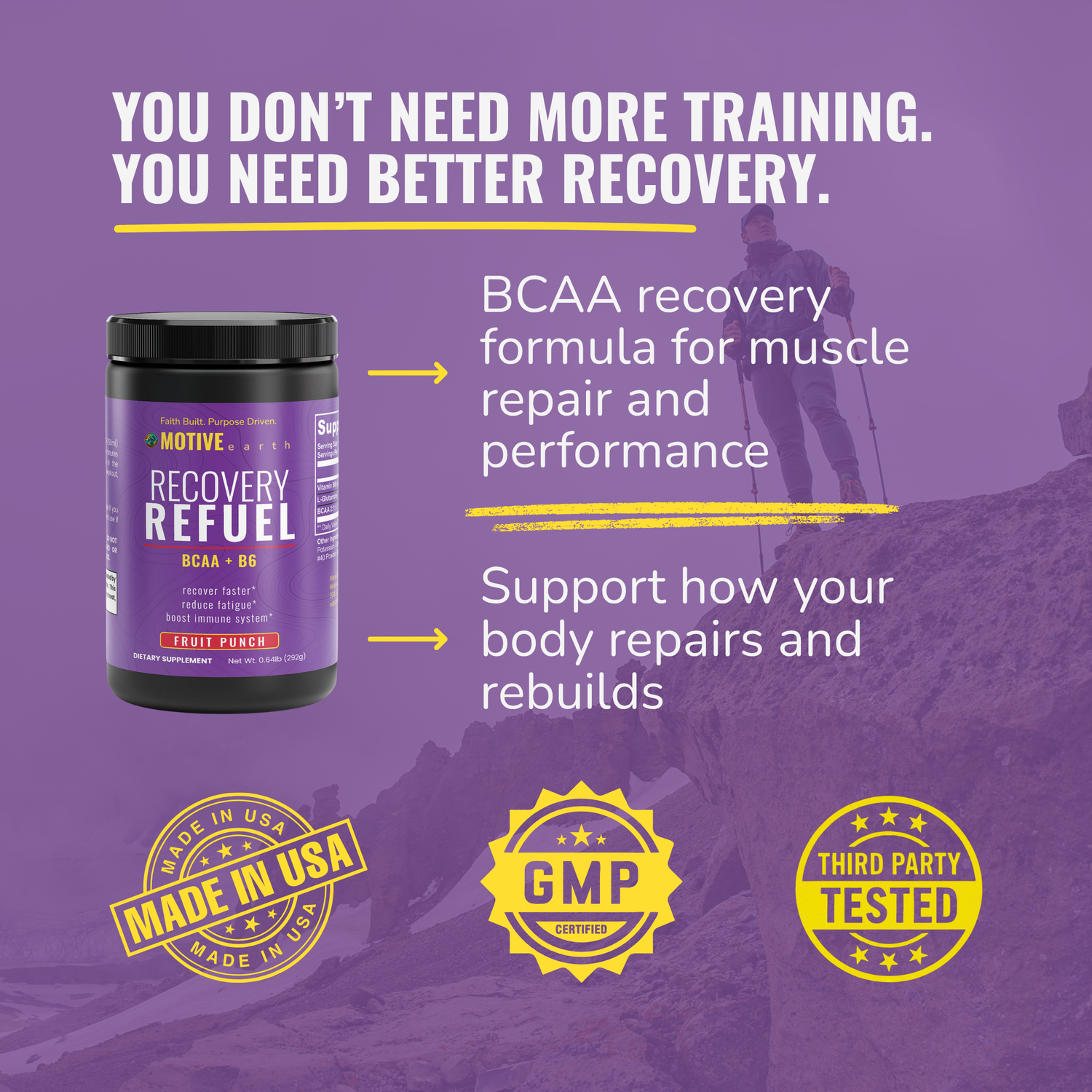 Recovery Refuel — BCAA Muscle Recovery
