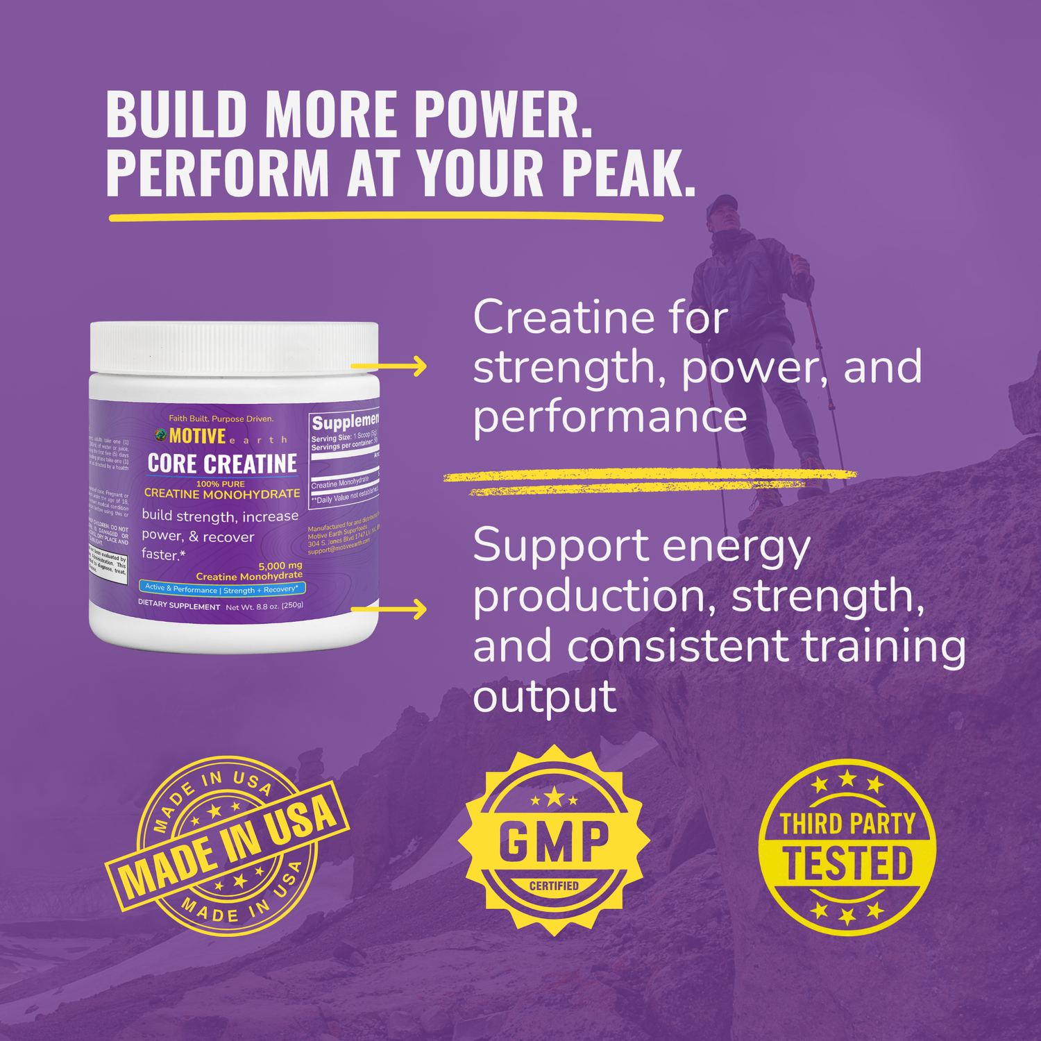 Core Creatine — Creatine Monohydrate