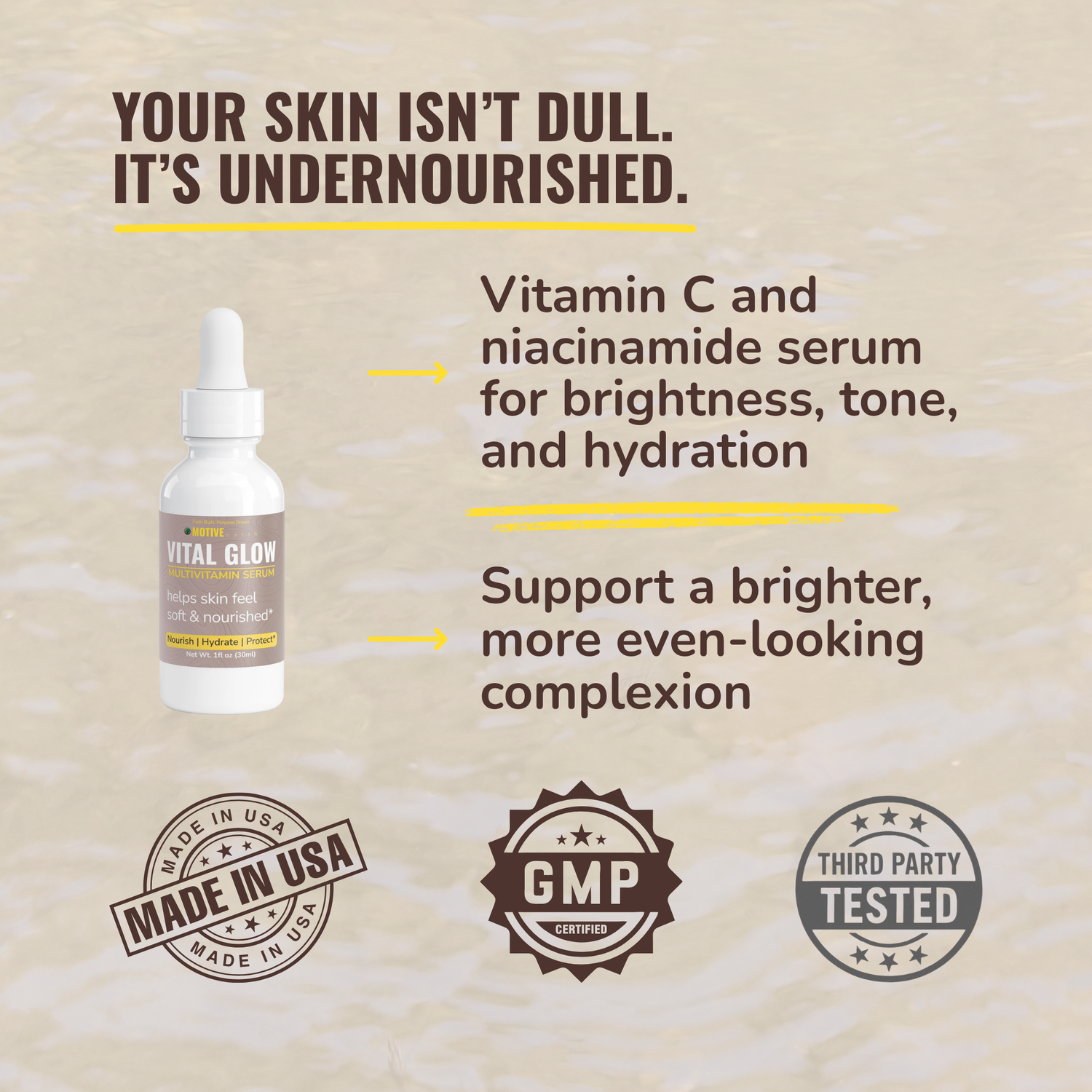 Vital Glow — Multivitamin Radiance Serum