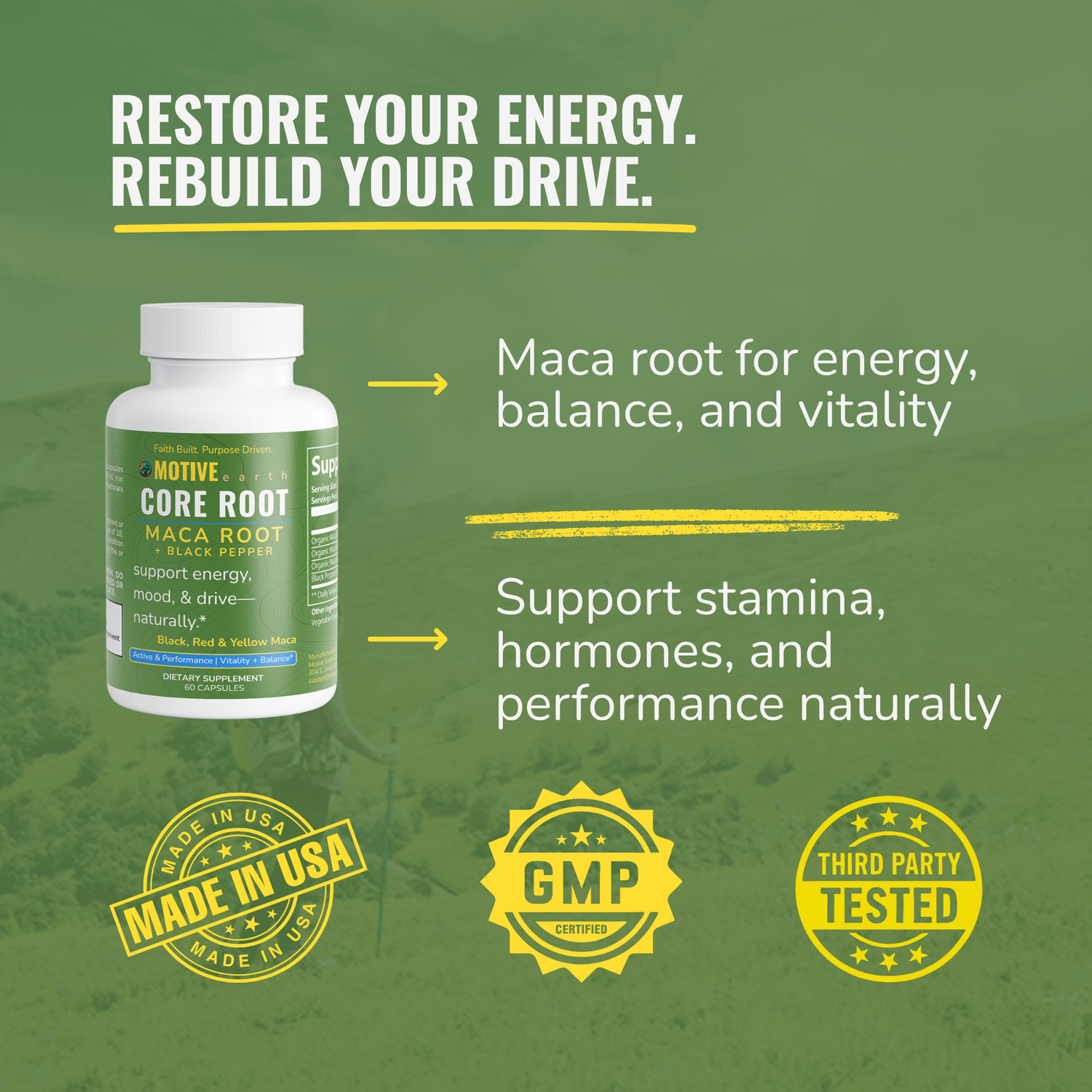 Core Root — Organic Maca Blend