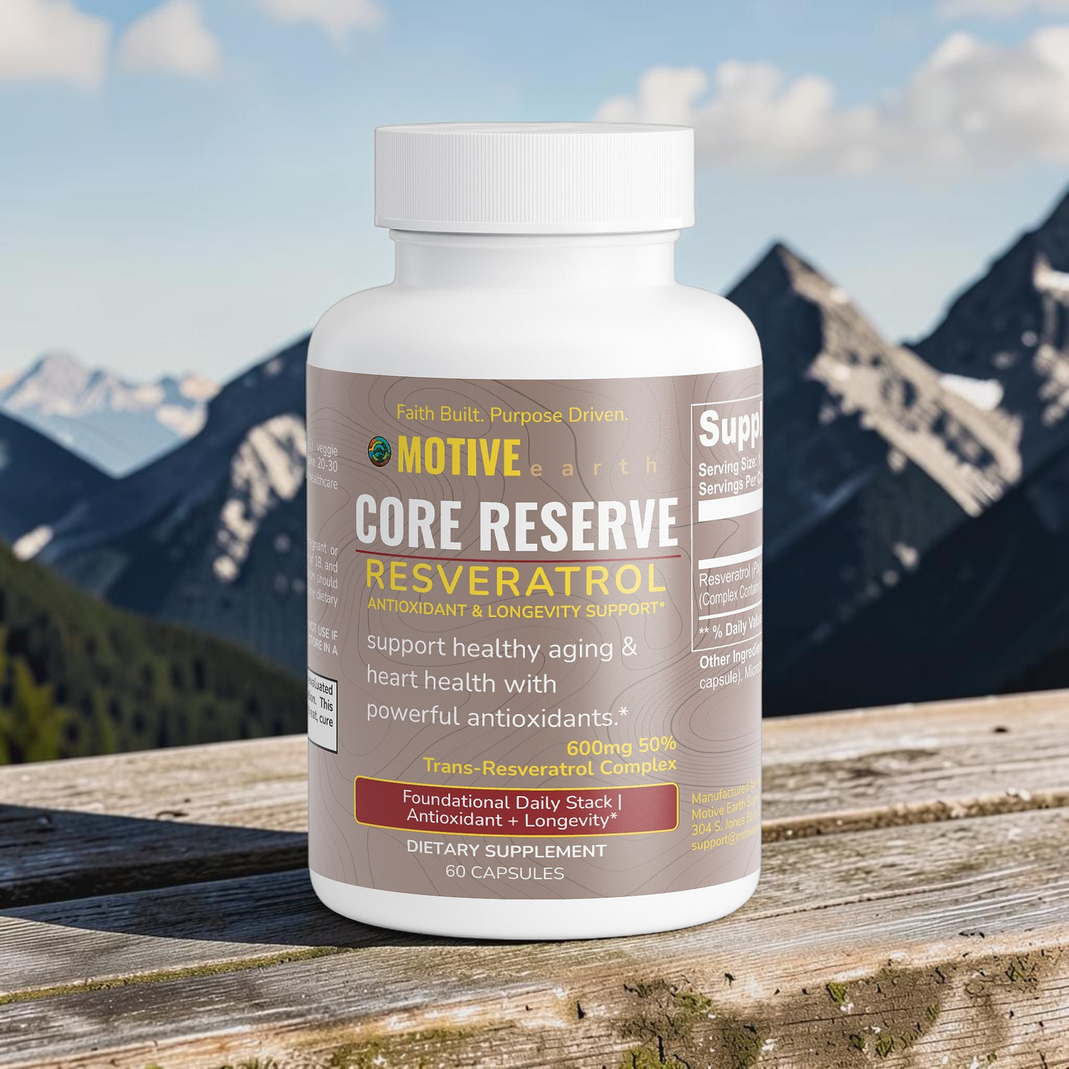 Core Reserve — Resveratrol Antioxidant Support